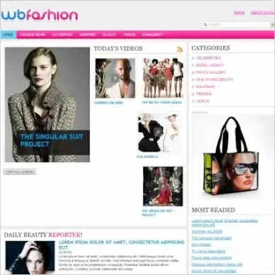 wb fashion Template