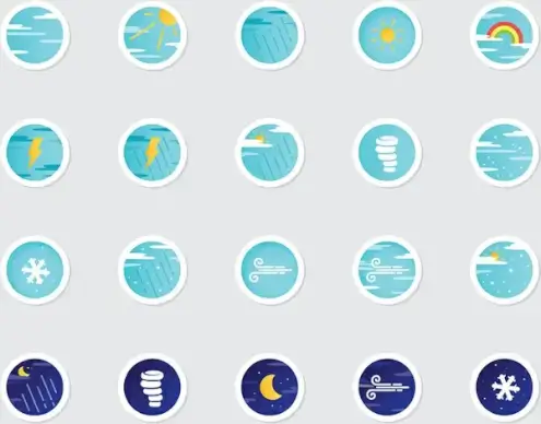 weather icon set