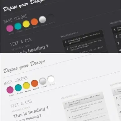 Web Design Wireframe Kit PSD