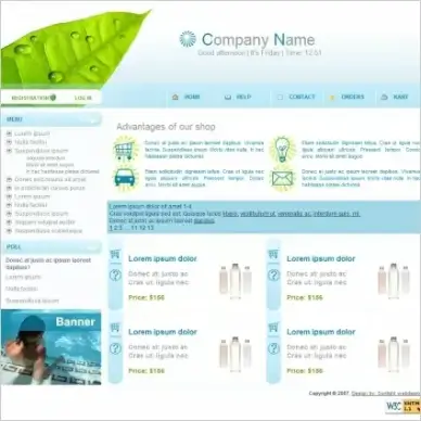 Web Shop Template
