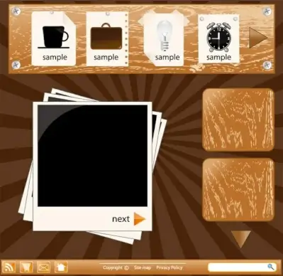 web style vector