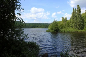 whale lake at eagle mountain minnesota