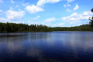 whale lake long view at eagle mountain minnesota