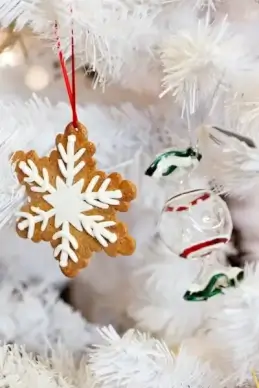 white christmas decoration