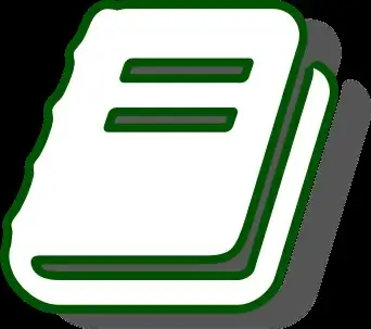 white in green border