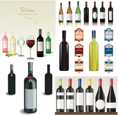 wine vector