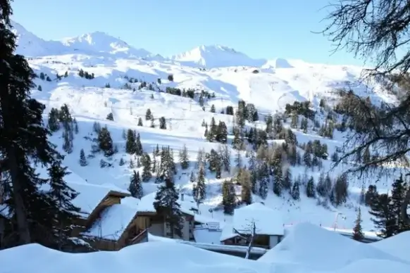 winter mountains scenery