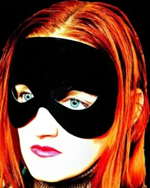 woman in the mask