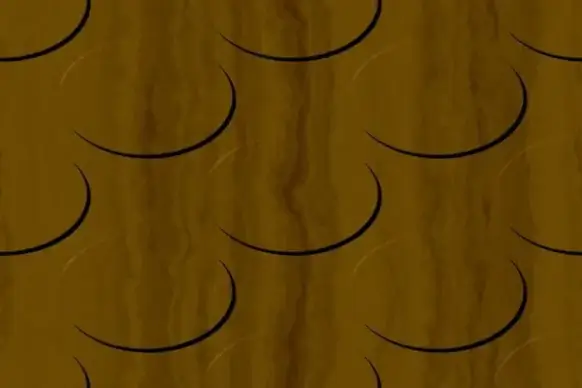 wooden circles