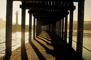 wooden pillars old