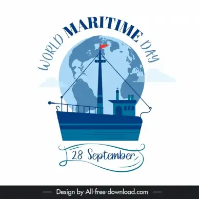 world maritime day elegant classic vessel earth 