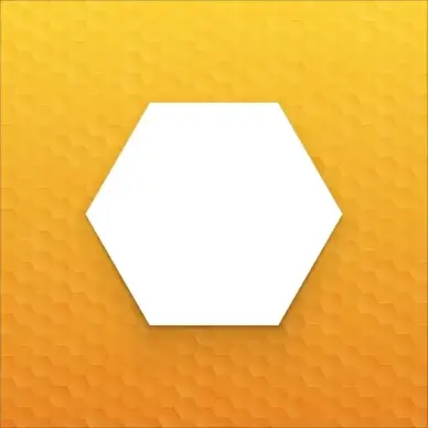 yellow hexagon background