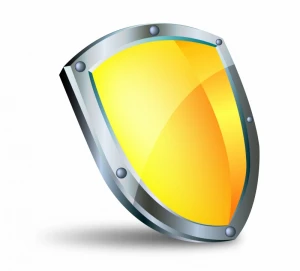 yellow shield