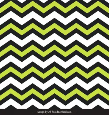 zigzag pattern template colorful illusion design