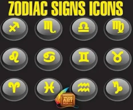 Zodiac Signs Icons