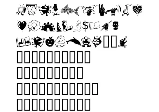 Zono Dingbats