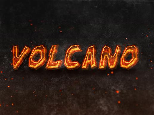 05 3d burning text effects preview
