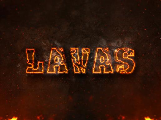 10 3d burning text effects preview