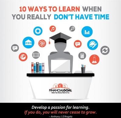 10 ways to learn when you dont have time