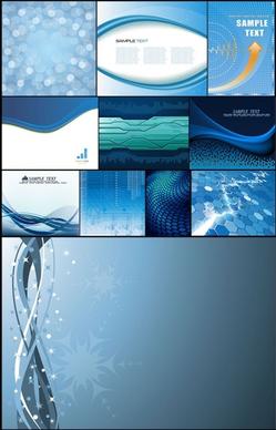 11 blue background vector