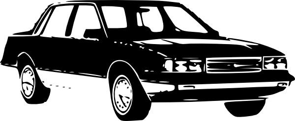1989 Chevrolet Celebirty Sedan clip art