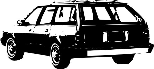 1989 Chevrolet Celebrity Wagon clip art
