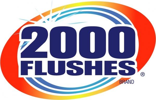 2000 flushes