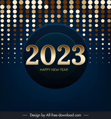2023 new year background template modern elegant luxury light effect decor
