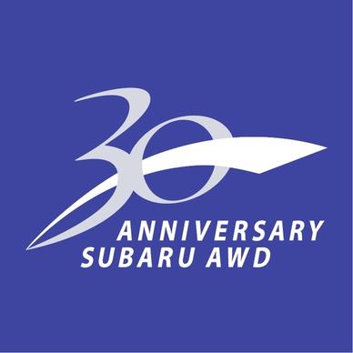 30 anniversary subaru awd