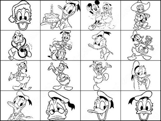 31 donald outlines brush