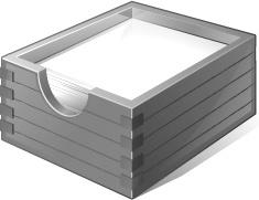 3 Gray Paper Box