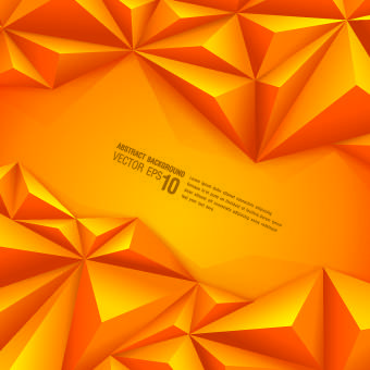3d shapes background vector