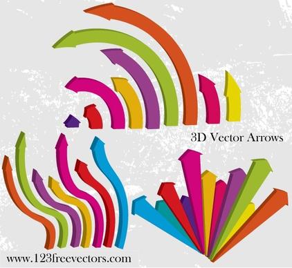 3D Vector Arrows