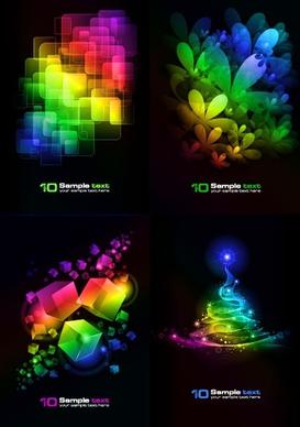 4 symphony of the background vector