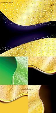 5 mosaic background vector
