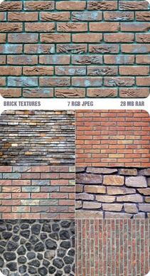 7 highdefinition brick wall texture pattern