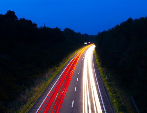 a31 eastbound long exposure