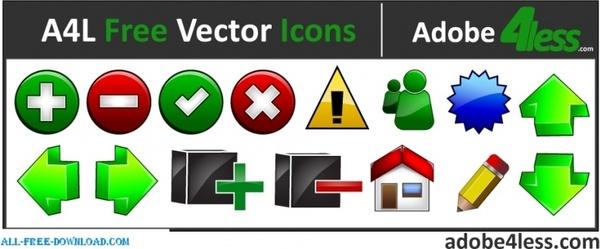 A4L Free Vector Icons