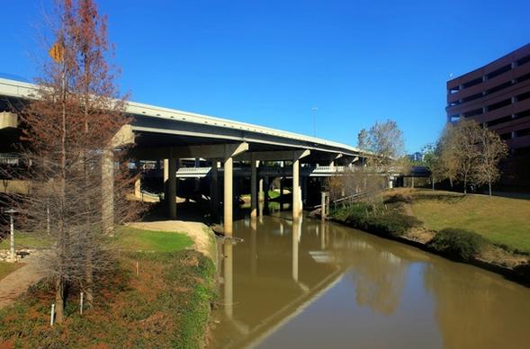a bridge in houston texas