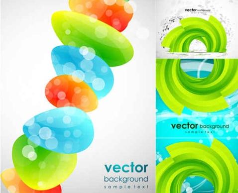 A fresh creative background Vector Graphics