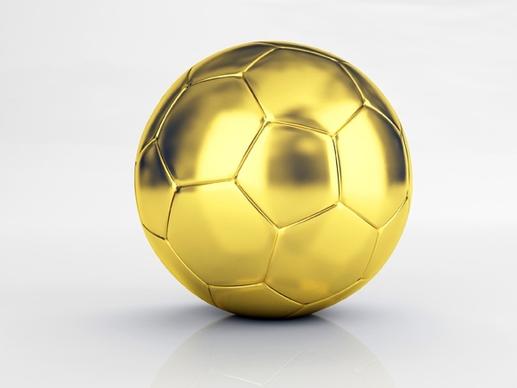a gold football hd picture