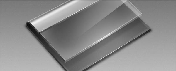 A Metal & Glass Folder