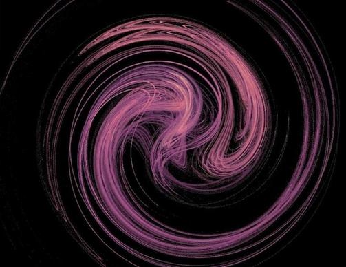 a pink purple swirl fractal