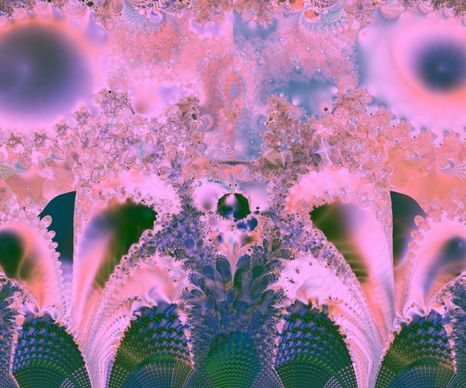 a pinkish fractal