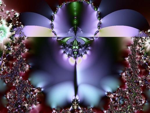 a purple fractal