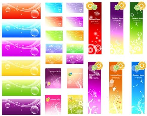 a variety of fantasystyle vector background