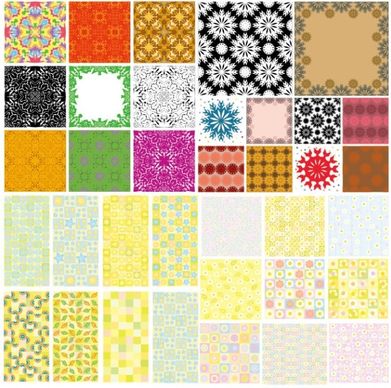 a variety of lovely background vector