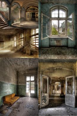 abandoned and dilapidated indoor hd photo 2