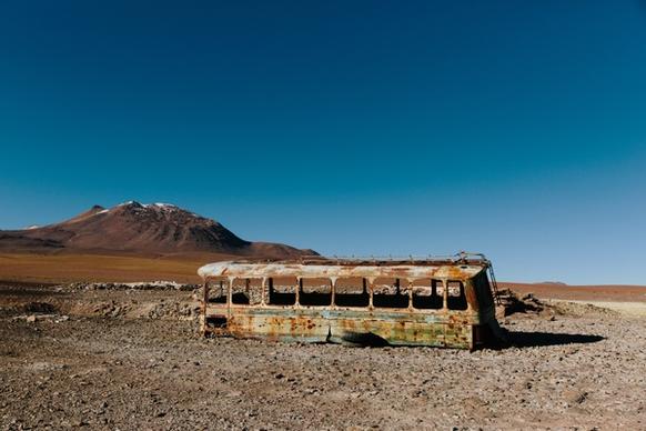 abandoned daytime desert desolate dry empty hill