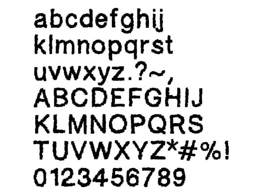 Ablocky Font